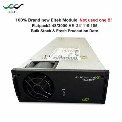 Módulo Retificador Eltek Flatpack2 48/3000HE 3000W 48V de Alta Eficiência Hot Swappable para Fonte de Alimentação de Telecomunicações