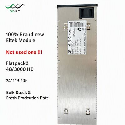 Módulo Retificador Eltek Flatpack2 48/3000HE 3000W 48V de Alta Eficiência Hot Swappable para Fonte de Alimentação de Telecomunicações