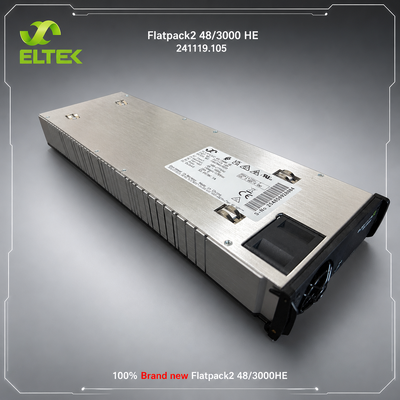 100% original novo módulo Eltek 48Vdc 3000W Flatpack2 48/3000HE (P/N: 241119.105) Revisão 7