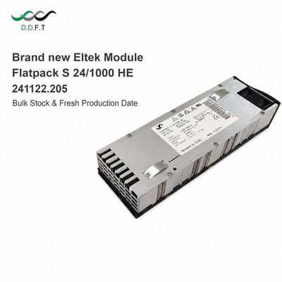 Módulo retificador Eltek Flatpack S 24/1000HE 24V 1000W Módulo de fonte de alimentação de alta eficiência P/N 241122.205 Novo