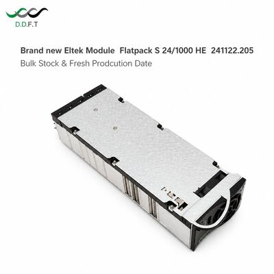 Módulo retificador Eltek Flatpack S 24/1000HE 24V 1000W Módulo de fonte de alimentação de alta eficiência P/N 241122.205 Novo