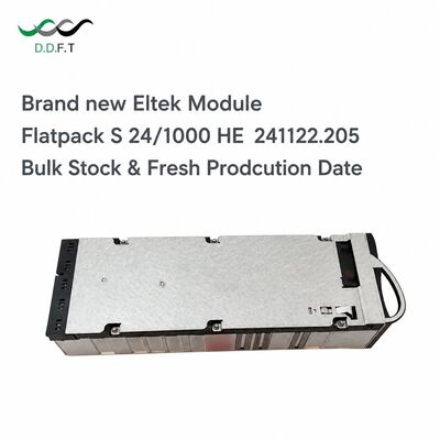 Módulo retificador Eltek Flatpack S 24/1000HE 24V 1000W Módulo de fonte de alimentação de alta eficiência P/N 241122.205 Novo