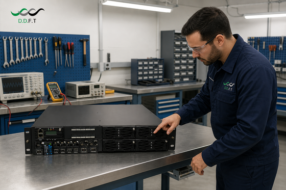 Sistema inversor modular 6KVA de alta confiabilidade - onda senoidal pura de 48Vdc a 220Vac para telecomunicações