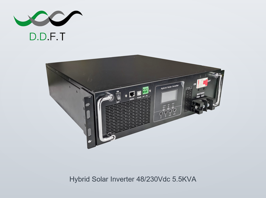 Inversor Solar Híbrido 48V 5.5KW com MPPT de 100A e Compatibilidade LiFePO4 para Sistemas de Energia Inteligente