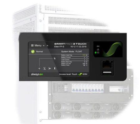 Sistemas da alimentação de DC 242100,510 telecomunicações que monitoram o toque do módulo Smartpack2