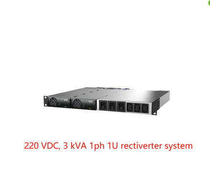 o sistema de energia Rectiverter das telecomunicações de 3kVA 1phase 220VDC integrou autônomo (número da peça: CTOR0201.003)