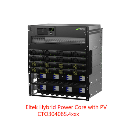 Sistema de energia híbrido das telecomunicações do núcleo Flatpack2 do poder com MPPT 24KW CTO30408S.4