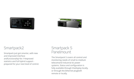 2000W Eltek Smartpack S Flatpack2 Sistema de alimentação 5U