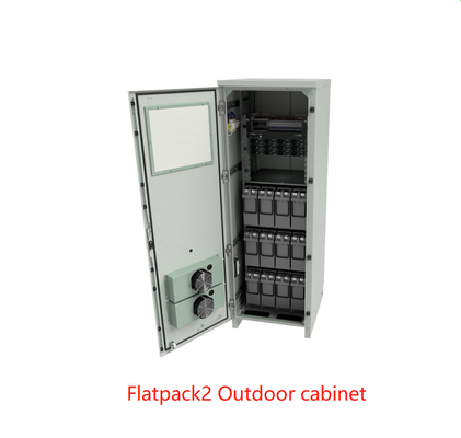 Armários exteriores 48Vdc 700A das telecomunicações da rua de IP65 Eltek 36KW