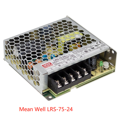 única fonte de alimentação LRS-75-5 do interruptor da saída 75W