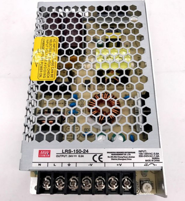 Fonte de alimentação de comutação LRS-150 da série 150W de Meanwell LRS única LRS-150-24