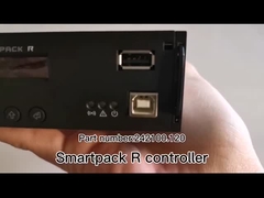 Controlador Smartpack R para sistema central de alimentação de telecomunicações Parte n.o 242100.120