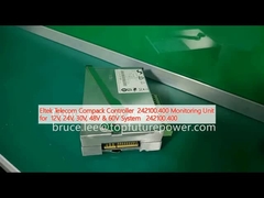 Eltek Telecom Compack Controller 242100.400 Unidade de monitorização para sistemas de 12V, 24V, 30V, 48V e 60V 242100.400