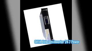 6KVA 125VDC a 220VAC Inversor de montagem em rack para telecomunicações
